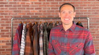Fall 2023 100% Wool and Cotton Shirts by Pendleton