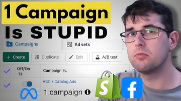 Gebruik niet één Facebook-advertentiecampagne. Het is stom.