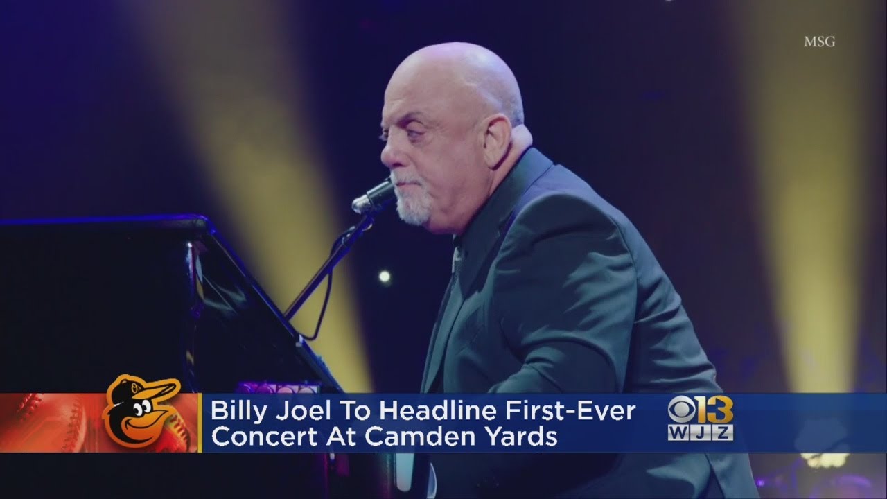 Billy Joel Coming To Camden Yards In July - YouTube