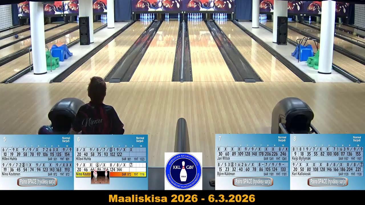 Kokkolan keilahalli – Live