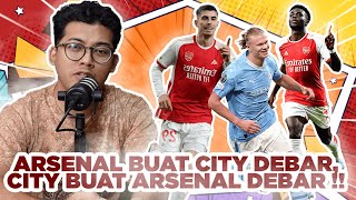 BIG 6 KENDURI BESAR! TITLE RACE ARSENAL - MANCITY BUAT MIZAN BERDEBAR (WALAUPUN DIA FAN MANU)