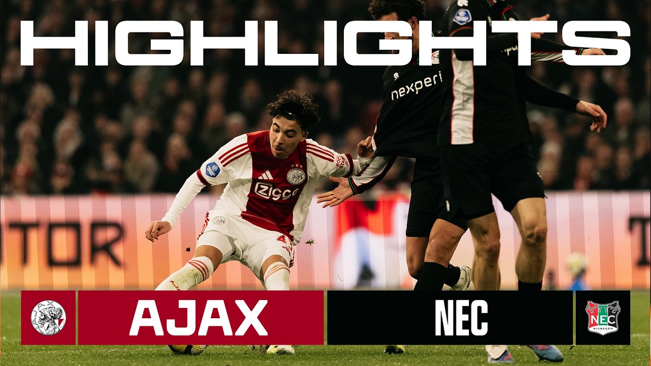 Highlights Ajax - NEC | Vriendenloterij Eredivisie