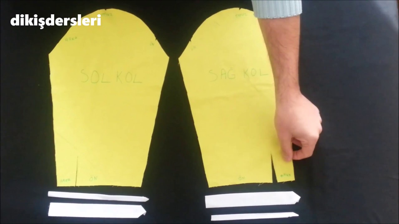Kol Patı Nasıl Dikilir ? -2-pratik. Sleeve Placket