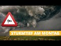3-Tage-Wetter: Sturmtief ZACK am Montag nach durchwachsenem Wochenende