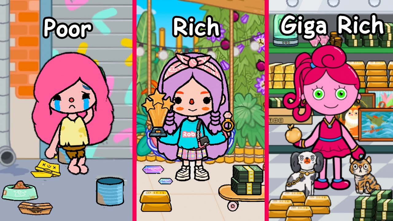 Poor Vs Rich Vs Giga Rich Mommy Long Leg Sad Story Toca Life poor-vs-rich-vs-giga-rich-mommy-long-leg-sad-story-toca-life