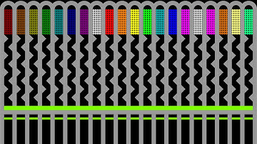 Mix & Seperate - The Team Marble Race ASRM 48 in Algodoo