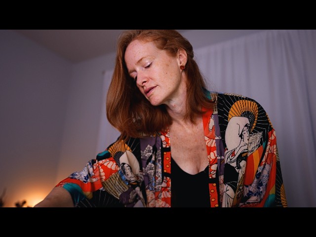 ASMR | Warm Oil Massage for sleep and relaxation (layered sounds and brushing)