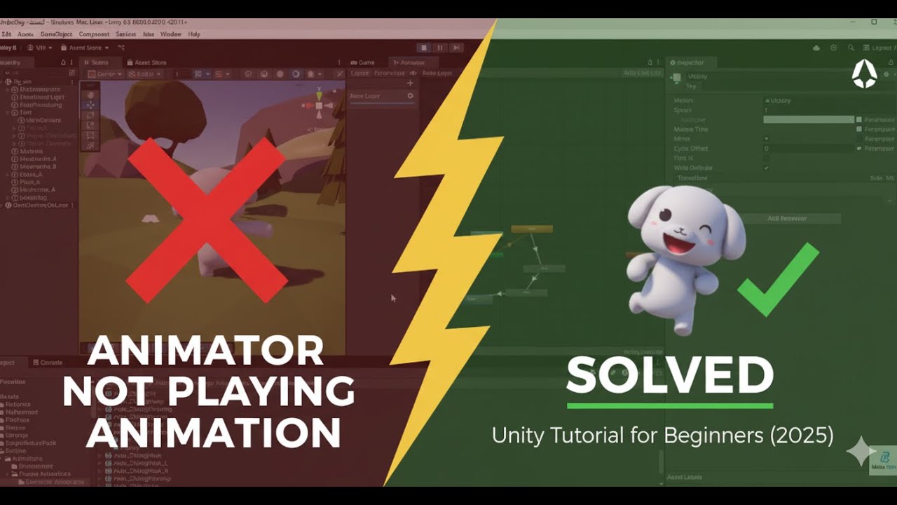 Animator Not Playing Animation in Unity (Solved) | Unity Tutorial for Beginners (2025)