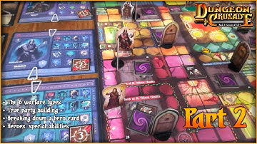 Dungeon Crusade - (Part 2) - Demo gameplay, rallying heroes, how to use special abilities, and more!