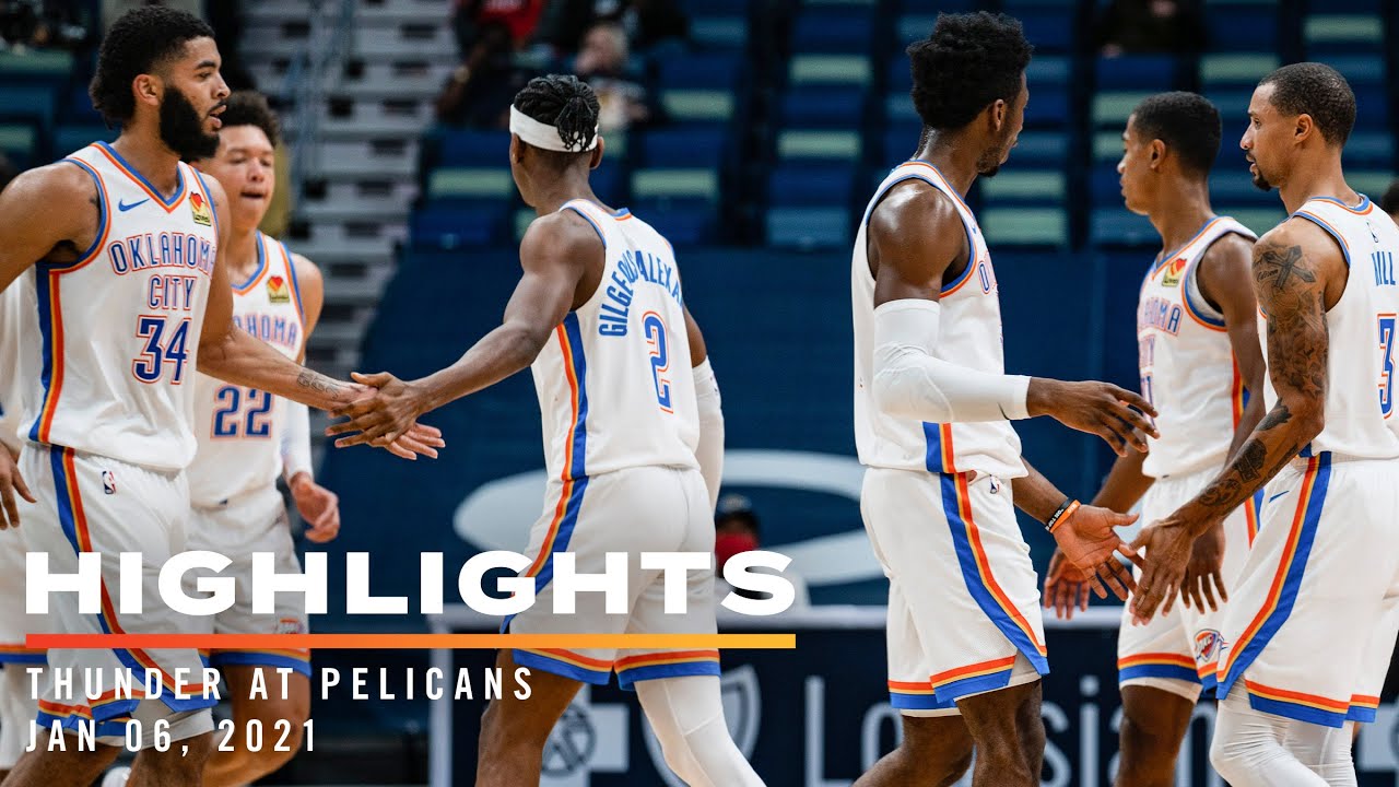 Highlights | Thunder at Pelicans