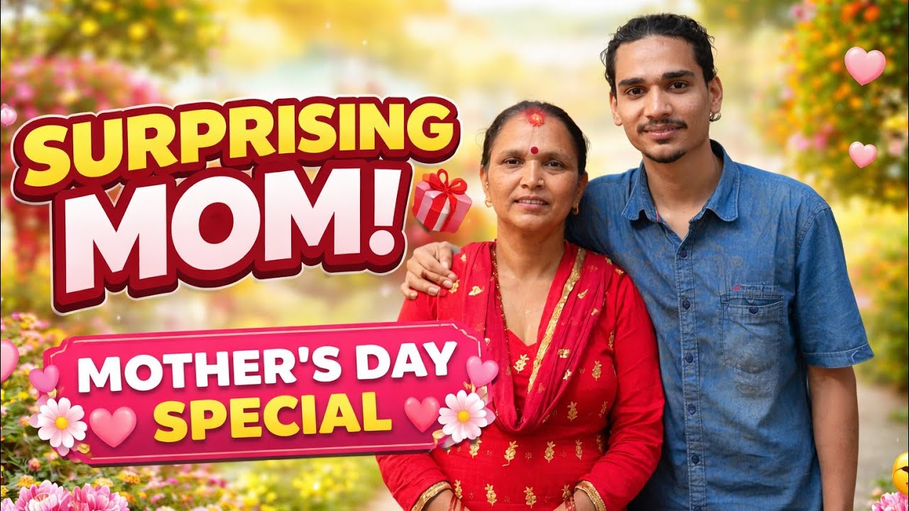Mother's Day Special Vlog ️ | Surprise for Mom | Emotional & Happy Day ...