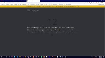 Typing Test (Monkey Type 109 WPM Glorious Panda Switches)