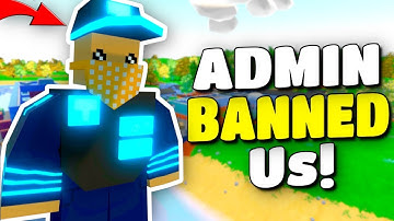 WE GOT BANNED BY AN ADMIN ABUSER! - Modded Unturned #125