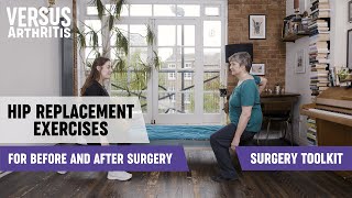 Surgery Toolkit: Hip replacement exercises for before and after surgery