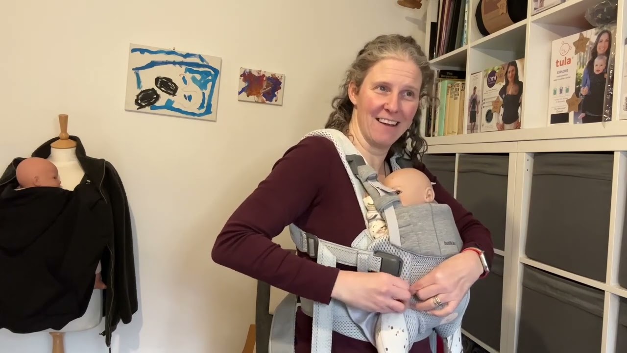 How to use the BabyBjorn Carrier Harmony with your newborn