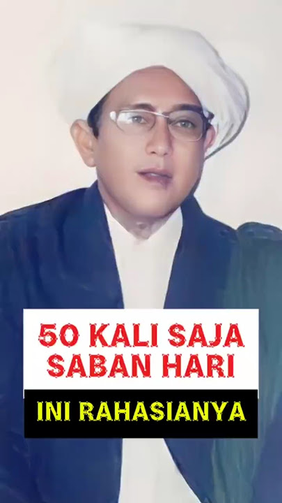 BACA SHOLAWAT 50 X SAJA | ABAH GURU SEKUMPUL #gurusekumpul