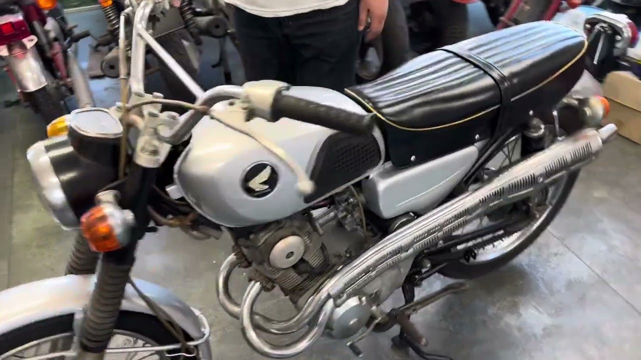 断捨離☆コレクション放出 HONDA CL125 実動車 - YouTube