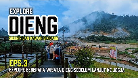 Eps 3 | Explore Sikunir dan Kawah Sikidang Dieng ‼️#dieng #diengwonosobo #motovlog