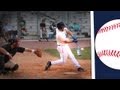 Batter Swings And Gets Hit By Pitch
