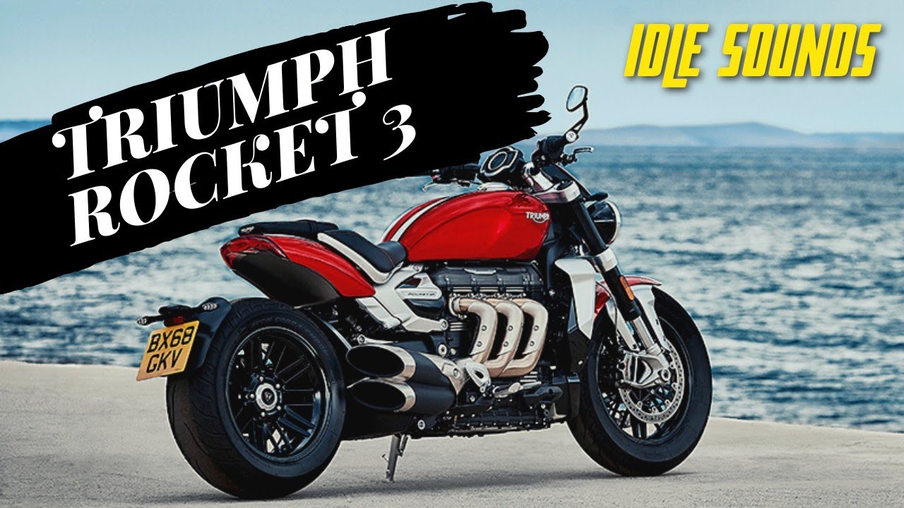 Triumph Rocket 3 2021 idle sounds!..