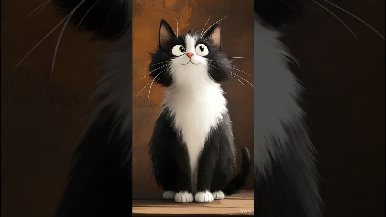 This Black & White Kitty Took Over the Dance Floor 🕺🐱