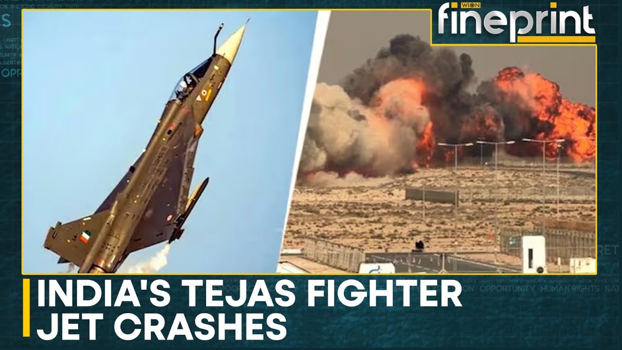 Tejas Crash: HAL Tejas Crashes During a Flying Demonstration at Dubai Air Show | Fineprint | WION