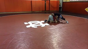 WRESTLING TECHNIQUES - Front head and go behind