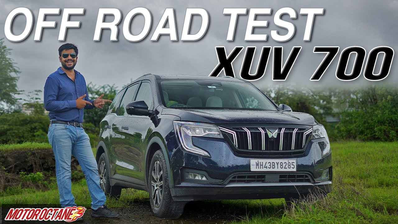 Mahindra XUV700 AWD ka Off Road Test YouTube