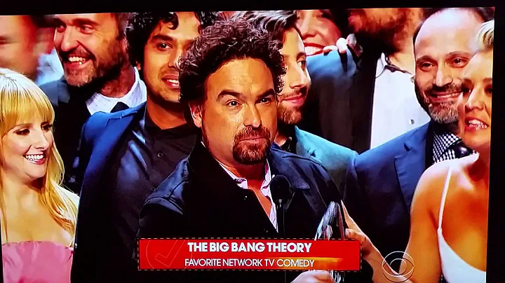 Big Bang Theory wins People's Choice Award 2015