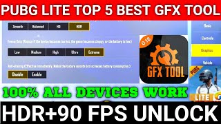 Pubg lite top 5 best gfx tool | pubg mobile lite hdr graphics gfx tool | pubg lite graphics unlock screenshot 4