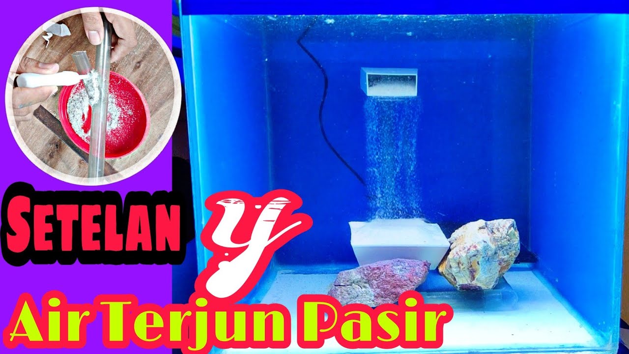 ⛔Cara Membuat Air Terjun Pasir Anti Gagal Berhasil 💯%