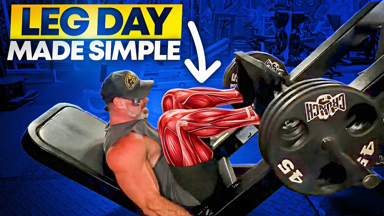 Beginner Leg Day Guide: Simple Gym Workout for Size & Strength