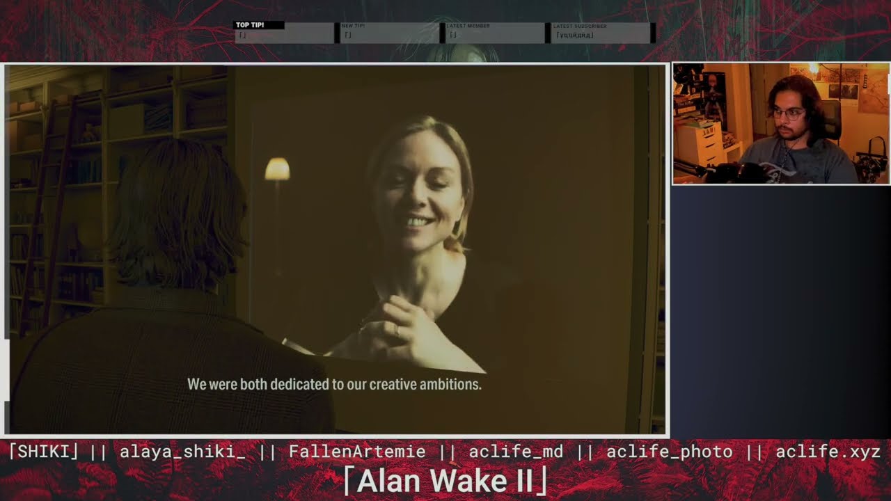 Alan Wake II [Alan finds Alice again and Saga is...idk what she's doing actually]