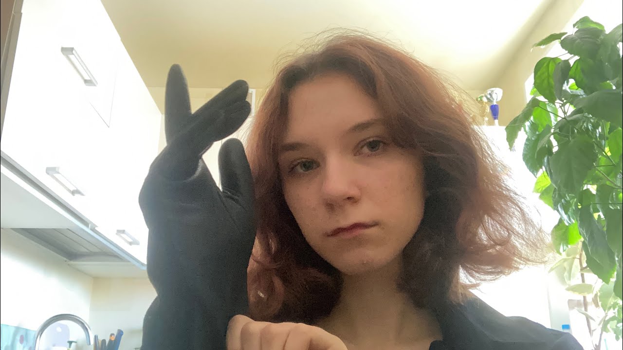 АСМР/ASMR Кожаные перчатки