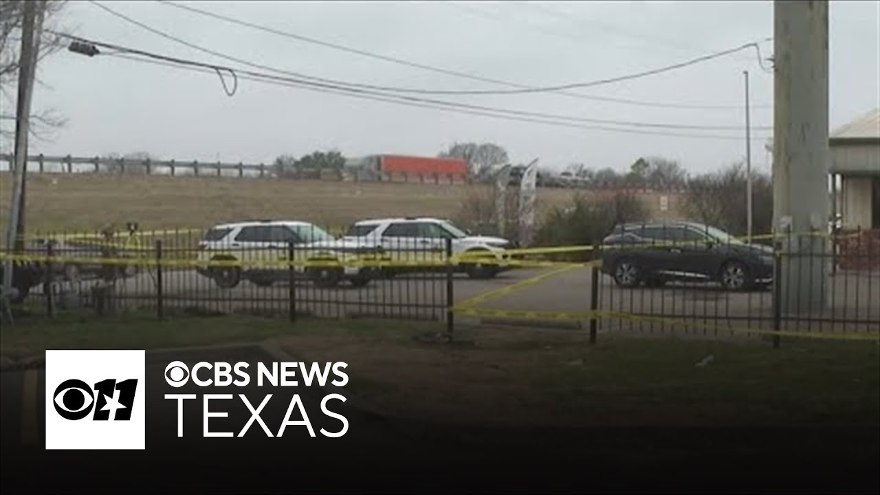 Suspect shot after police pursuit in North Texas - YouTube
