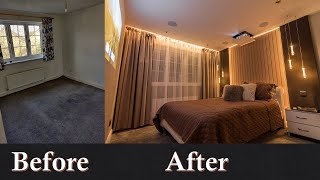 LED Cinema Bedroom Build - Projector Lift Installation