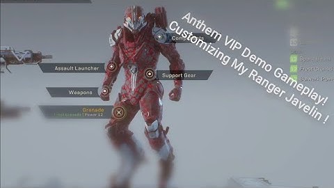 Anthem™VIP Demo GamePlay - Part 3 - Customizing Ranger and more Exploration #AnthemDemo