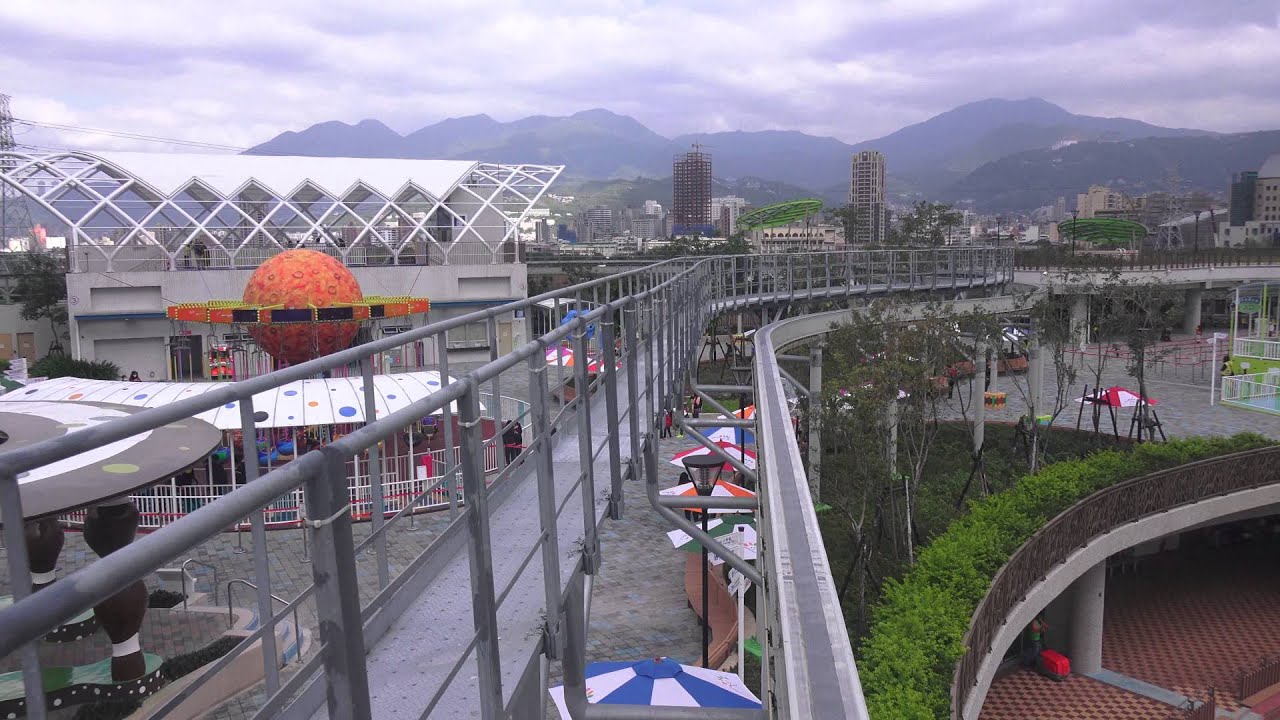 2014.12.17 臺北市 兒童新樂園 銀河號 單軌列車 路程景