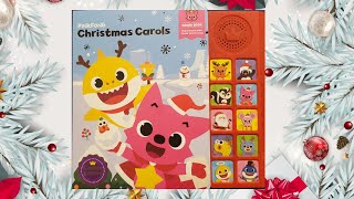 Baby Shark Sing Along Sound Book Christmas Pinkfong Baby Shark Book