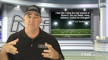 Ask NFA Episode 8: Changing A Side-Arm Motion