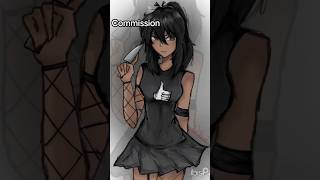 commission from my sister she ask me to draw her oc! #digitalart #speedpaint #ibispaint