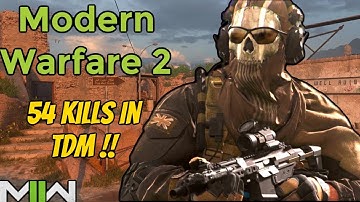 Most Kills in TDM on Modern Warfare 2 (Team Deathmatch Highest Kills MW2)