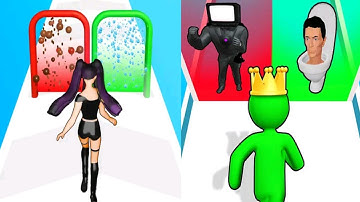 Build A Queen vs Giant Rush - All Levels Gameplay Android iOS Ep1 