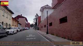 San Esteban de Pravia (Asturias) 2014 Espana SPAIN Dashcam Driving Movies WWW.TOFIL.NET