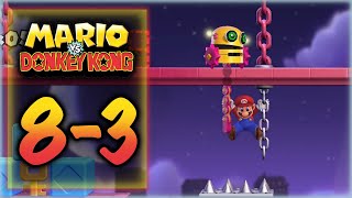 Mario vs Donkey Kong - Level 8-3 - All Presents (Gifts) - Twilight City