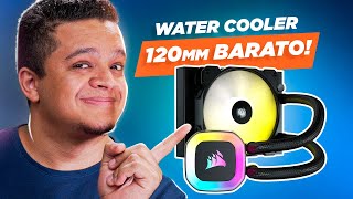 WATER COOLER de 120mm VALE A PENA? Corsair H55 RGB