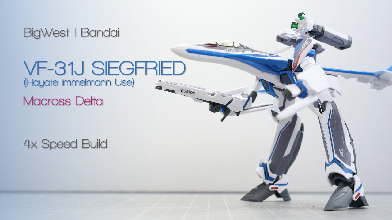 4x Speed | VF-31J Siegfried (Hayate Immelmann Use) | Macross Delta