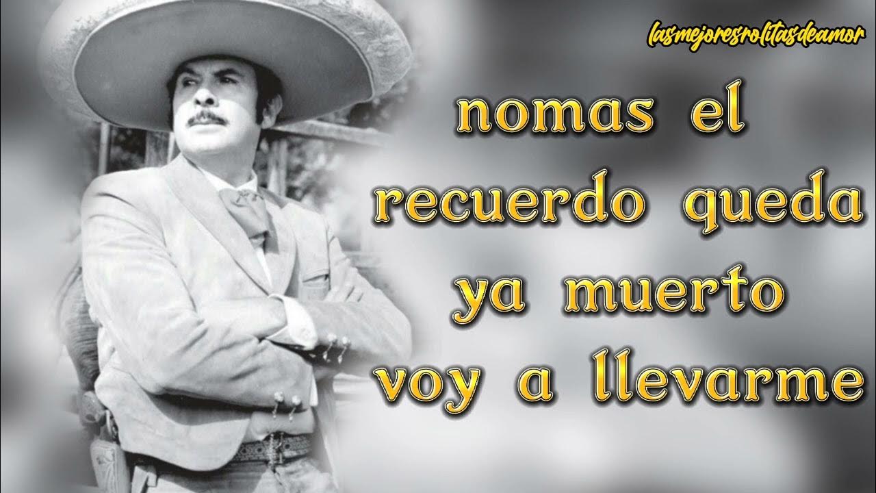 Antonio Aguilar Un Puño De Tierra Letra Antonio Aguilar// Un Puño de Tierra// (Letra) - YouTube