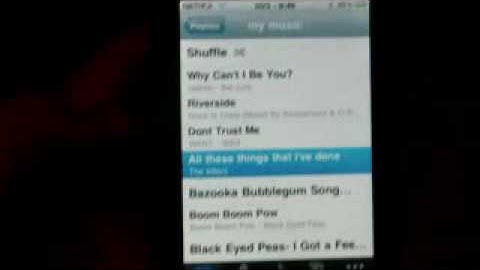 how to get a music player theme on ipod touch and iphone