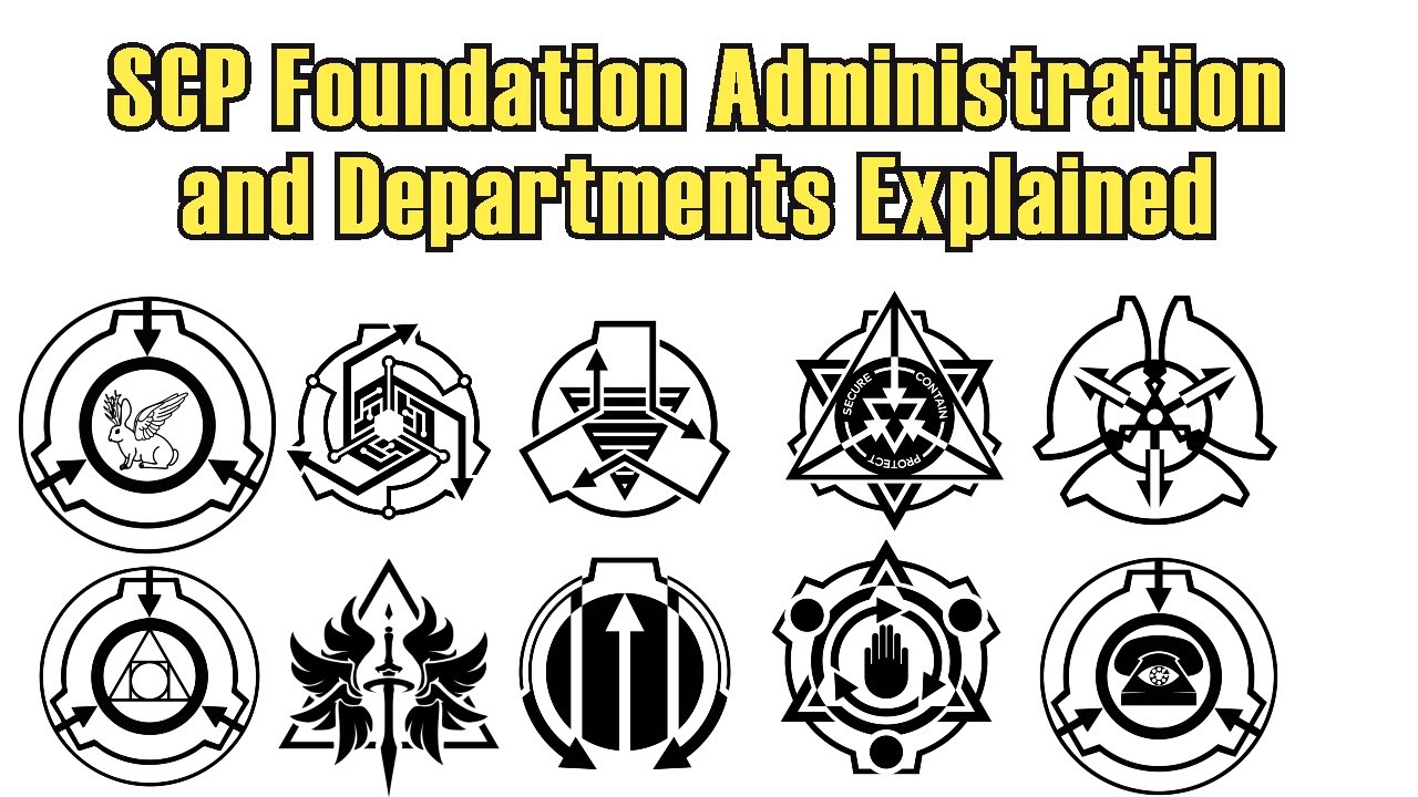 SCP Foundation Administration and Departments explained